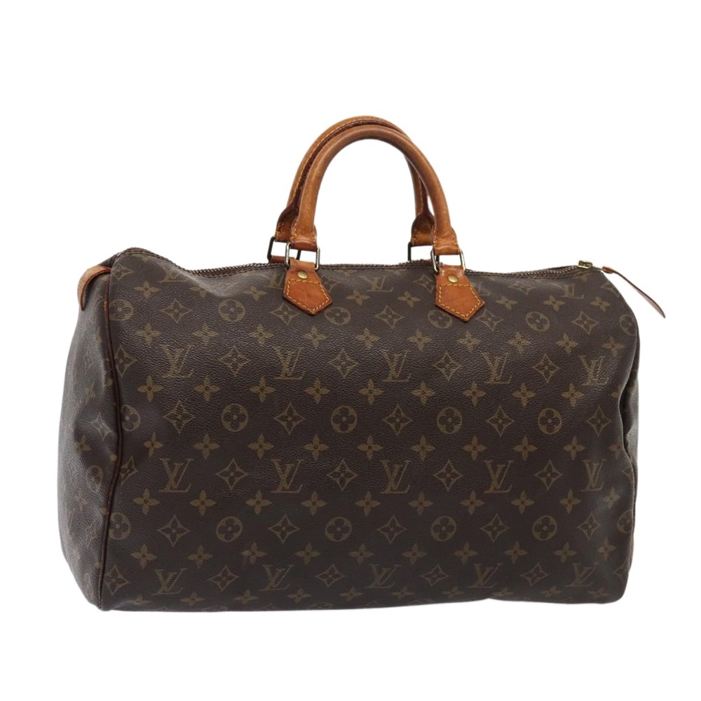 Louis Vuitton Monogram Speedy 35 Hand Bag
